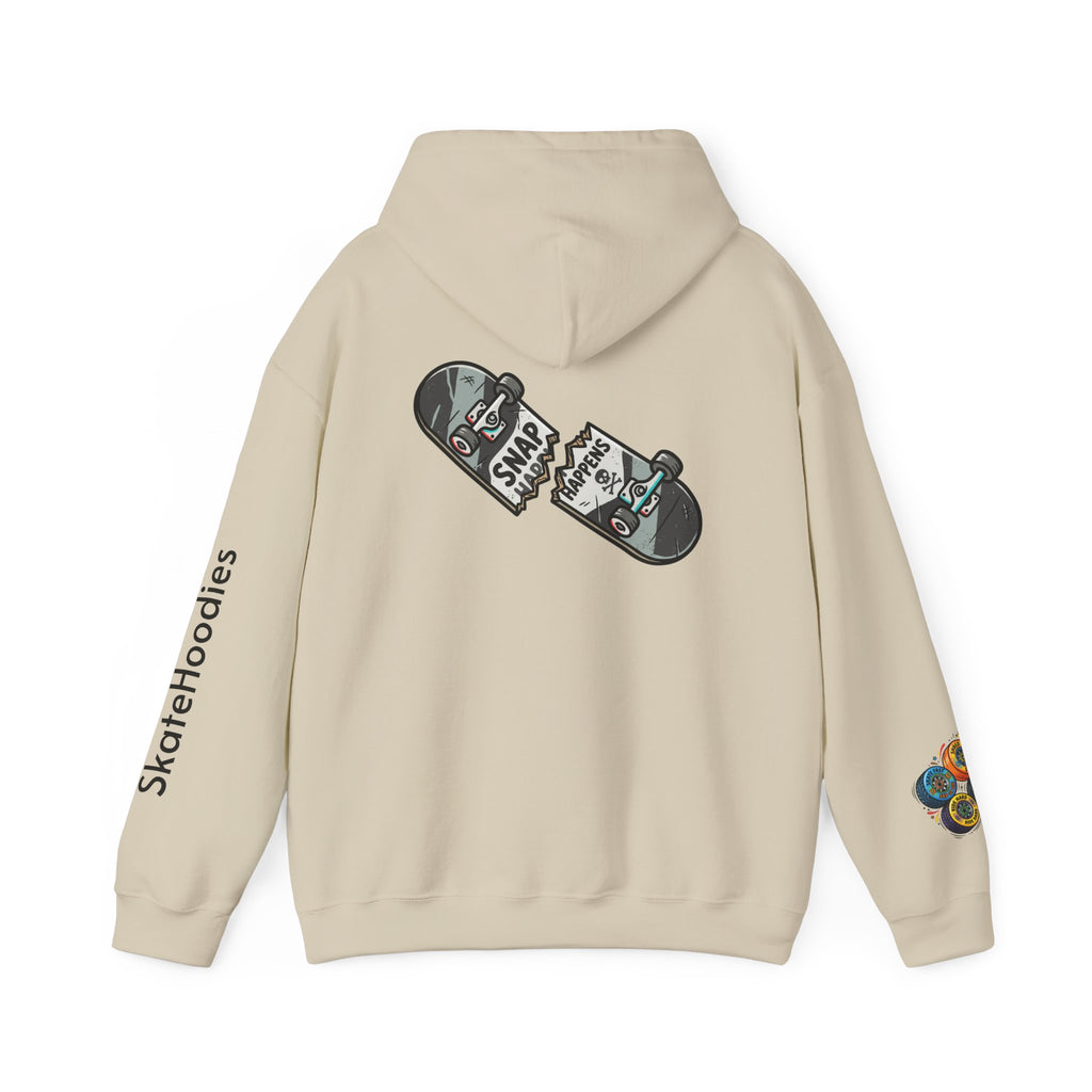 Skateboard Graphic Hoodie — Colorful Deck Skate Pullover