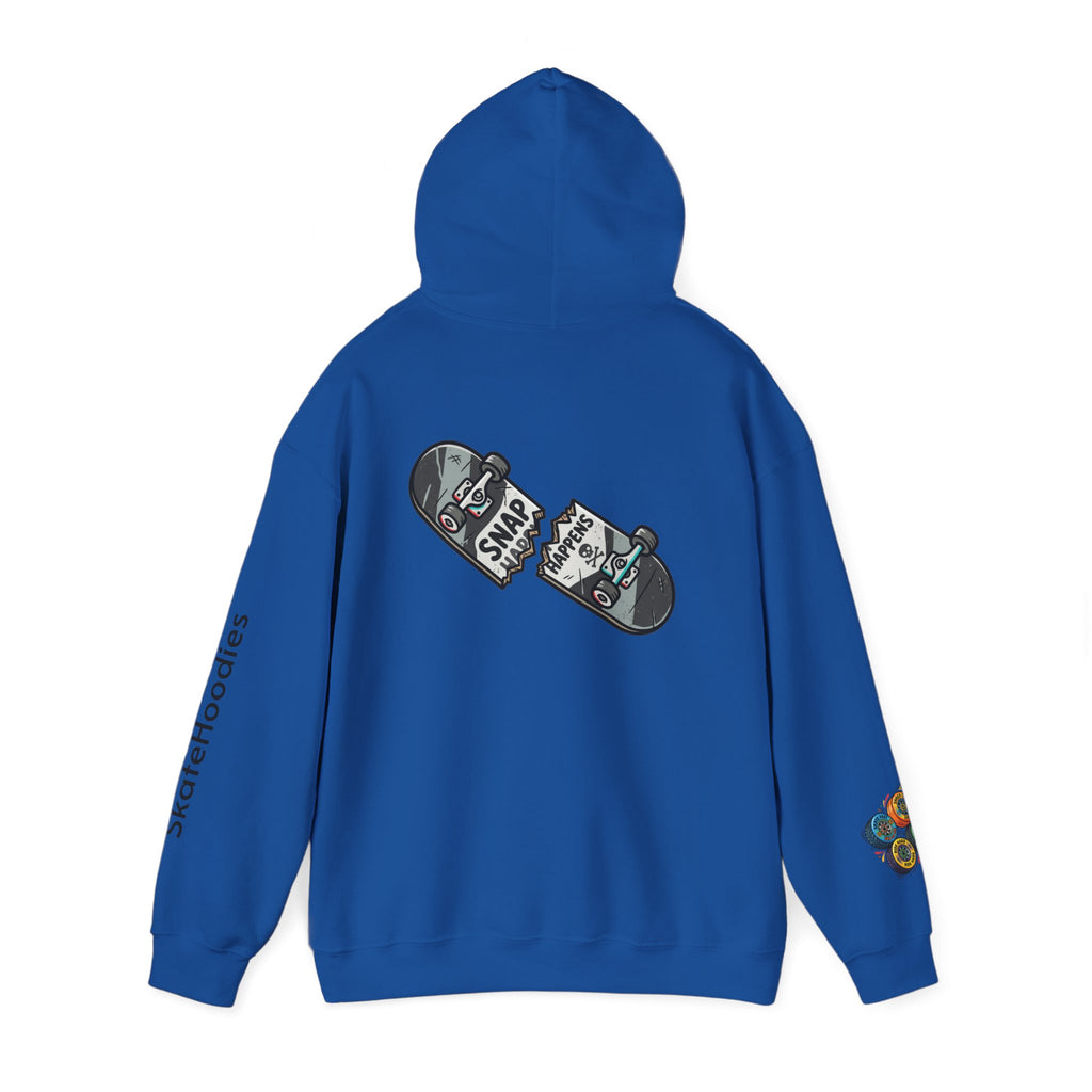Skateboard Graphic Hoodie — Colorful Deck Skate Pullover