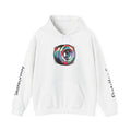 Skate Wheel Graphic Hoodie — Colorful Abstract Skateboard Wheel Sweatshirt