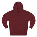 Flaming Skateboard Hoodie — Melted Skate Deck Graphic Fleece Pullover