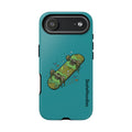 Skull Skateboard Tough Phone Case — Durable Skateboard Graphic iPhone Cover