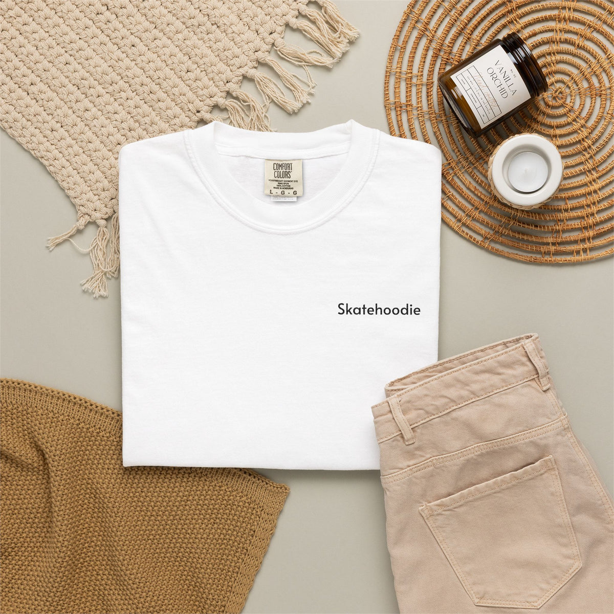 Minimalist 'Sidrecircle' Chest Logo T-Shirt — Clean Everyday Graphic Tee