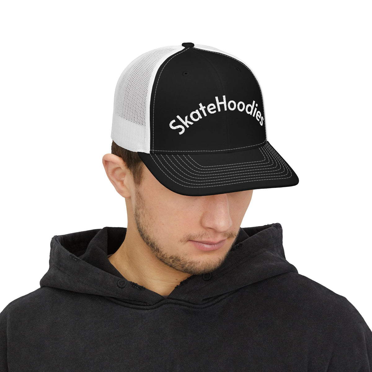SkateHoodies Trucker Cap – Mesh Snapback Skateboard Hat
