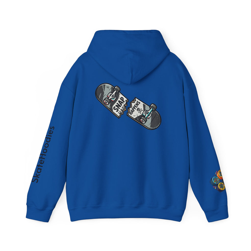 Skateboard Graphic Hoodie — Colorful Deck Skate Pullover