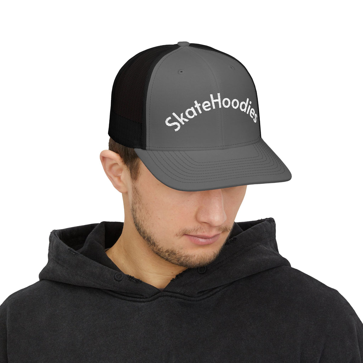 SkateHoodies Trucker Cap – Mesh Snapback Skateboard Hat