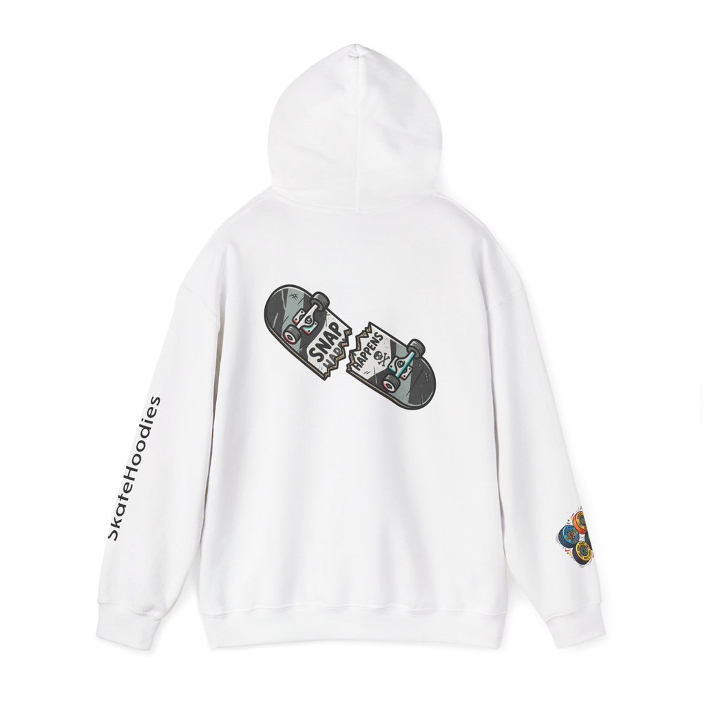 Skateboard Graphic Hoodie — Colorful Deck Skate Pullover