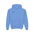 Kids Skateboard Hoodie — Green Submerged Skateboard Graphic